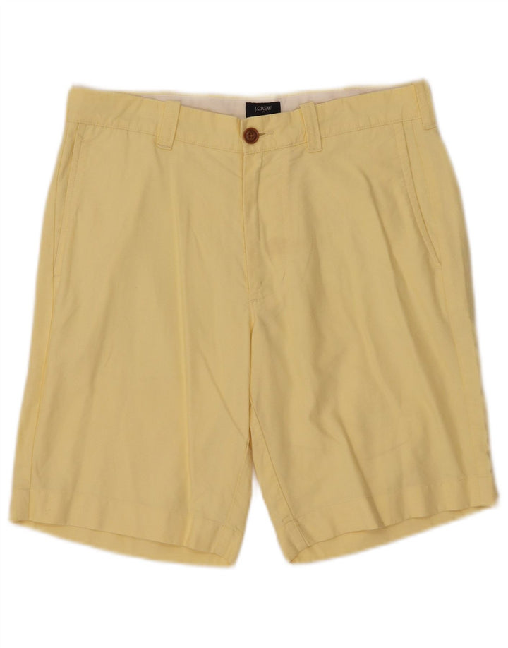 Мужские шорты чинос J. CREW W30, хлопок среднего желтого цвета