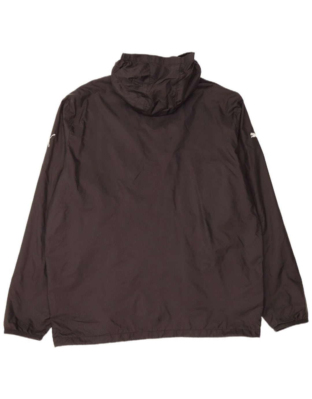 Мужская дождевик с капюшоном PUMA UK 44 2XL, черный нейлон