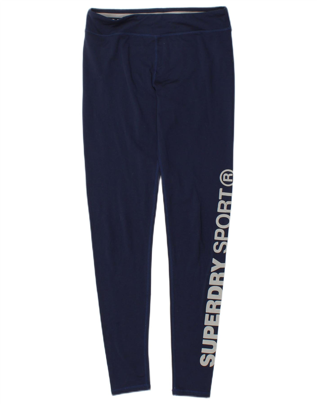 SUPERDRY Женские леггинсы с рисунком UK 4 XS Темно-синий полиэстер