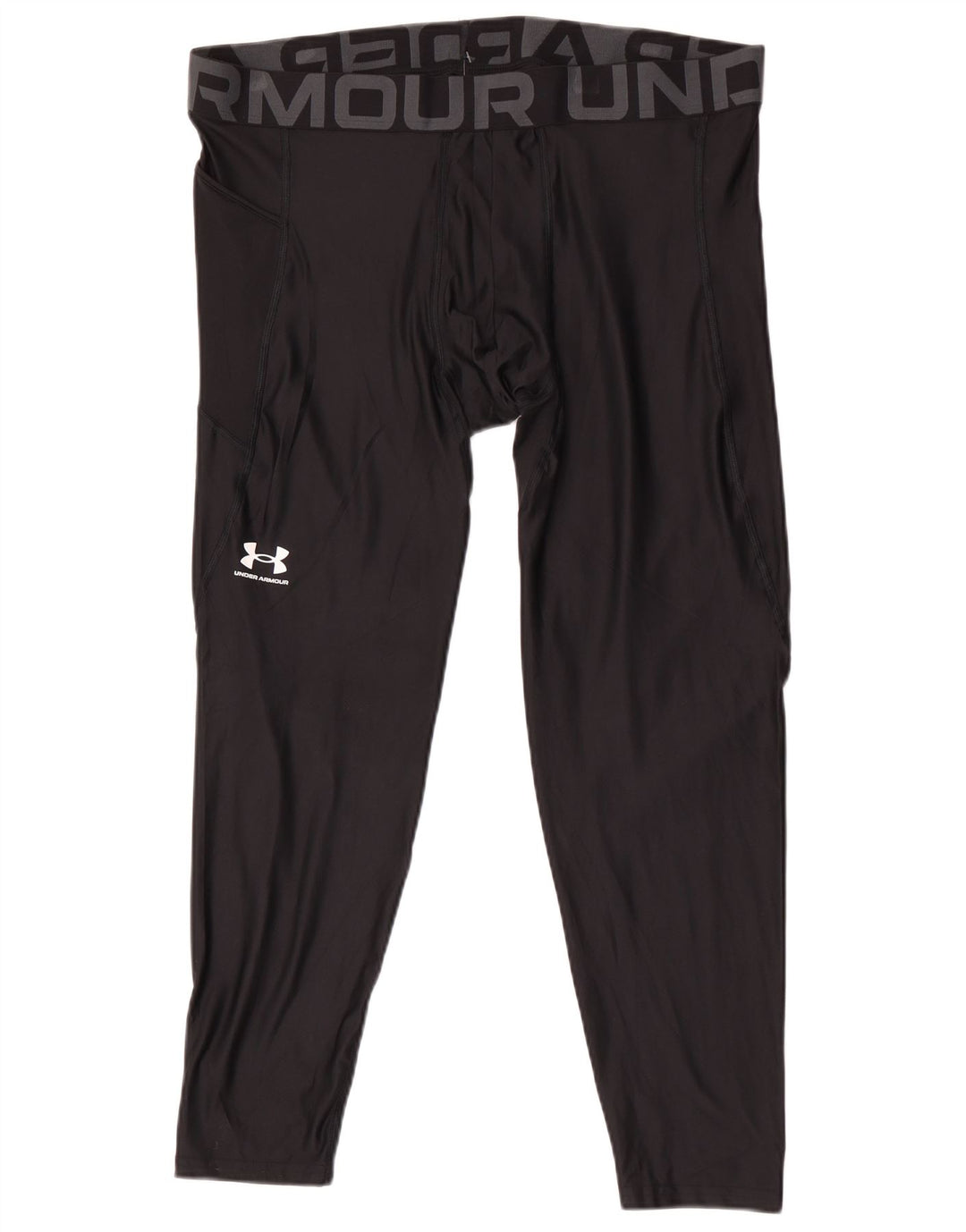 Мужские леггинсы с рисунком Under Armour Heat Gear 3XL, черный полиэстер