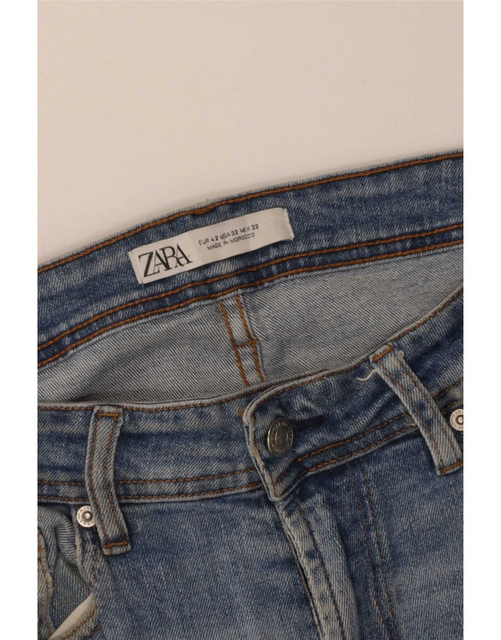Мужские джинсовые шорты Zara EU 42, большие W32, синие
