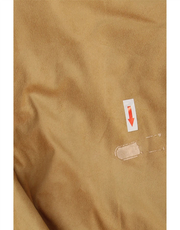 Базовая женская куртка из шерпы UK 18 XL Бежевая