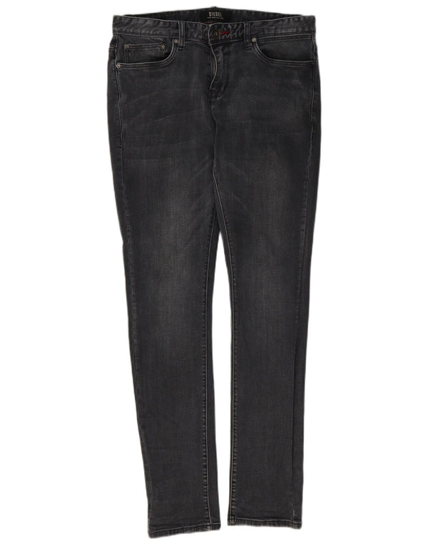 Мужские зауженные джинсы Diesel Sleenker W32 L32, серый хлопок