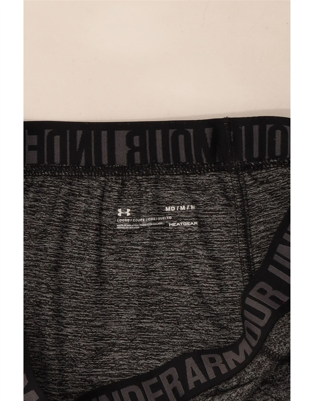 UNDER ARMOR Женские спортивные брюки Джоггеры Великобритания 14 Средний серый