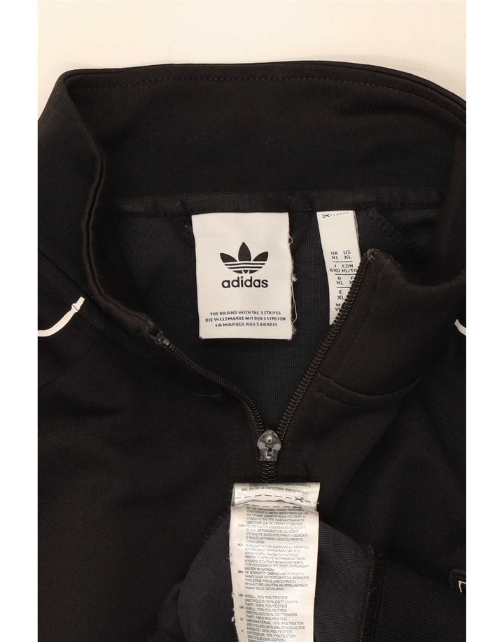 Мужская спортивная куртка Adidas XL, черный полиэстер