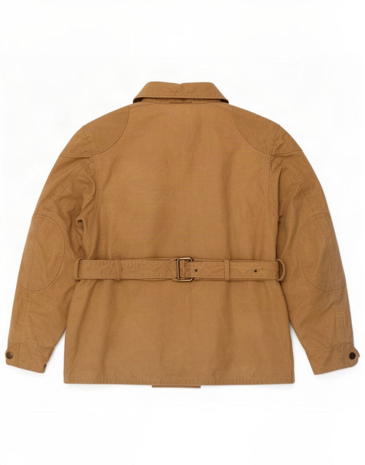 Мужская куртка Belstaff из вощеного хлопка UK 40, большая коричневая