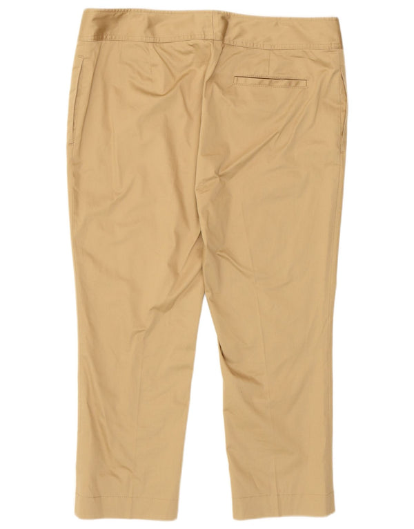 Женские капри Fay EU 48 2XL W36 L22 Бежевый хлопок