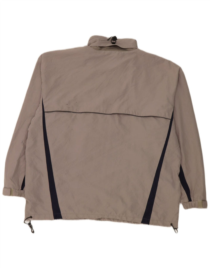 Мужская дождевик Champion UK 42 XL, серый полиэстер с цветными блоками