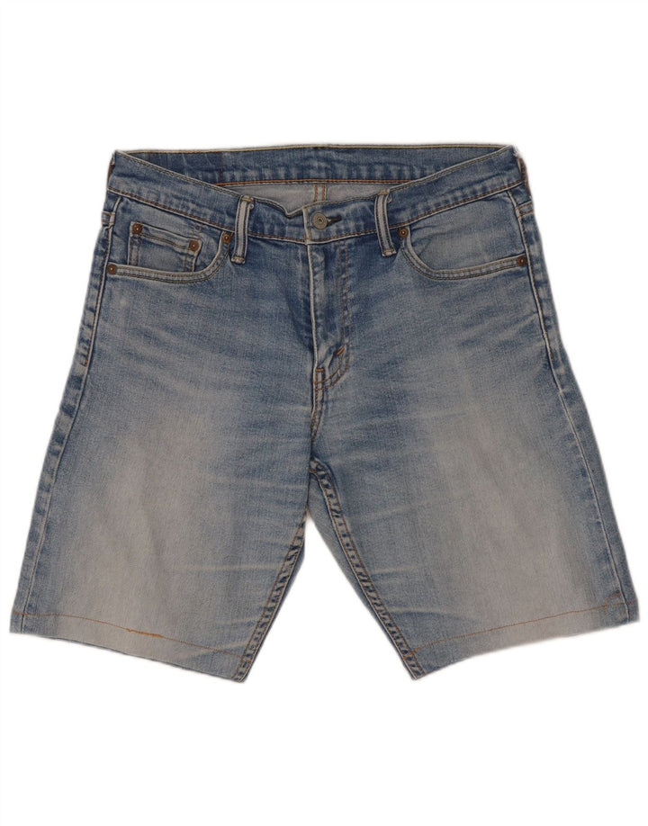 Мужские джинсовые шорты Levi's 504 W30 средние синие