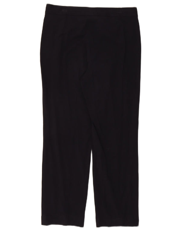 Женские повседневные брюки Marks & Spencer UK 10 Small W30 L26 Темно-синие