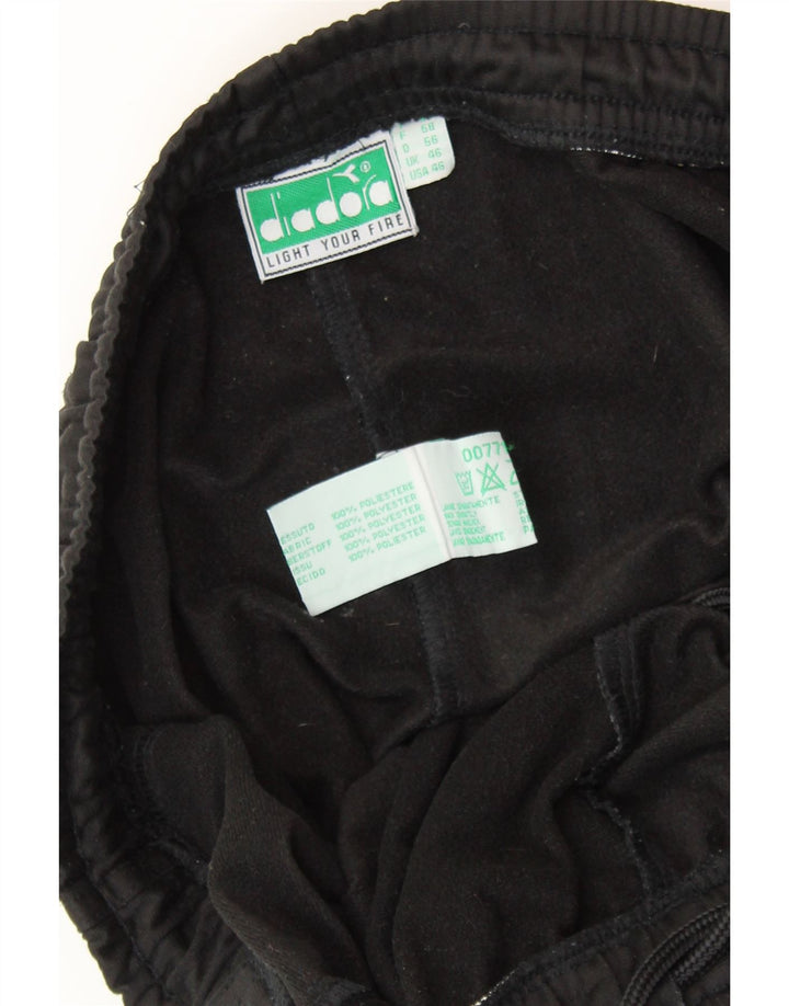 Мужские спортивные брюки DIADORA UK 46 XL, черный полиэстер