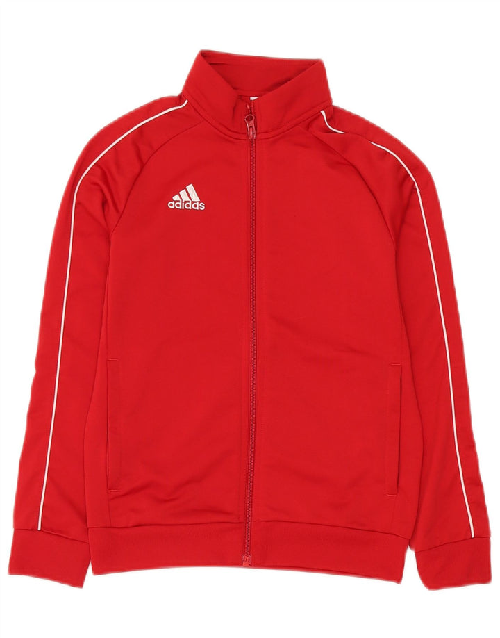 Спортивный костюм Adidas для мальчиков 9-10 лет, красный полиэстер