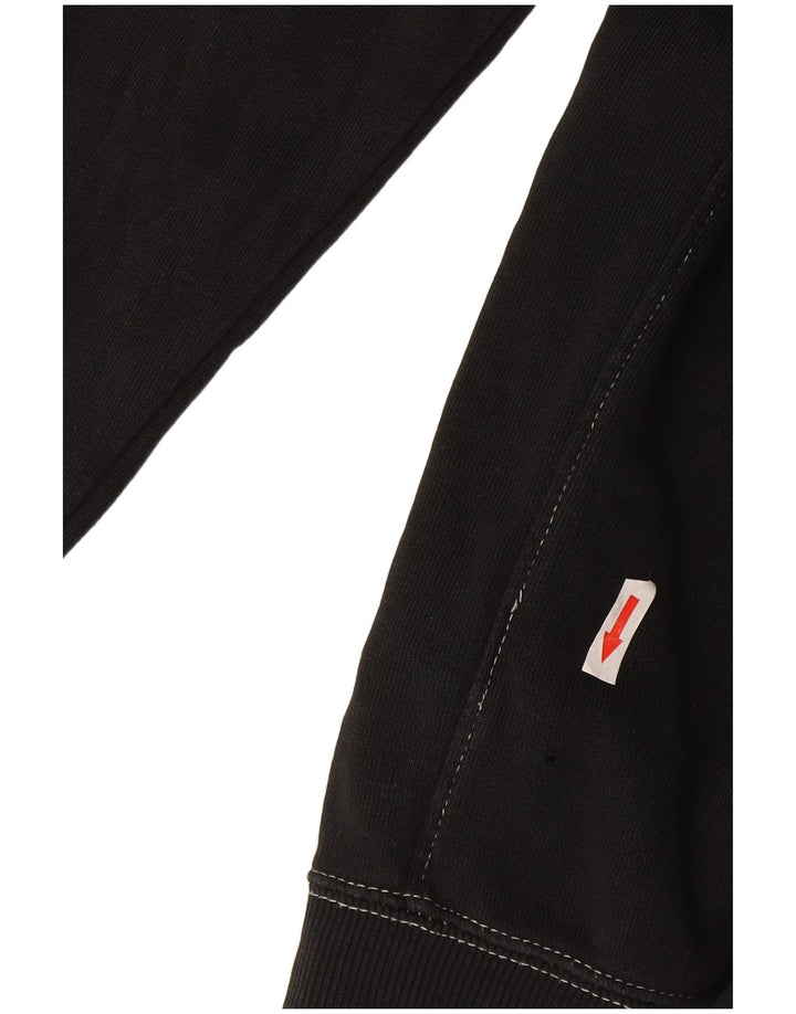 Мужской джемпер с капюшоном Zara, маленький черный