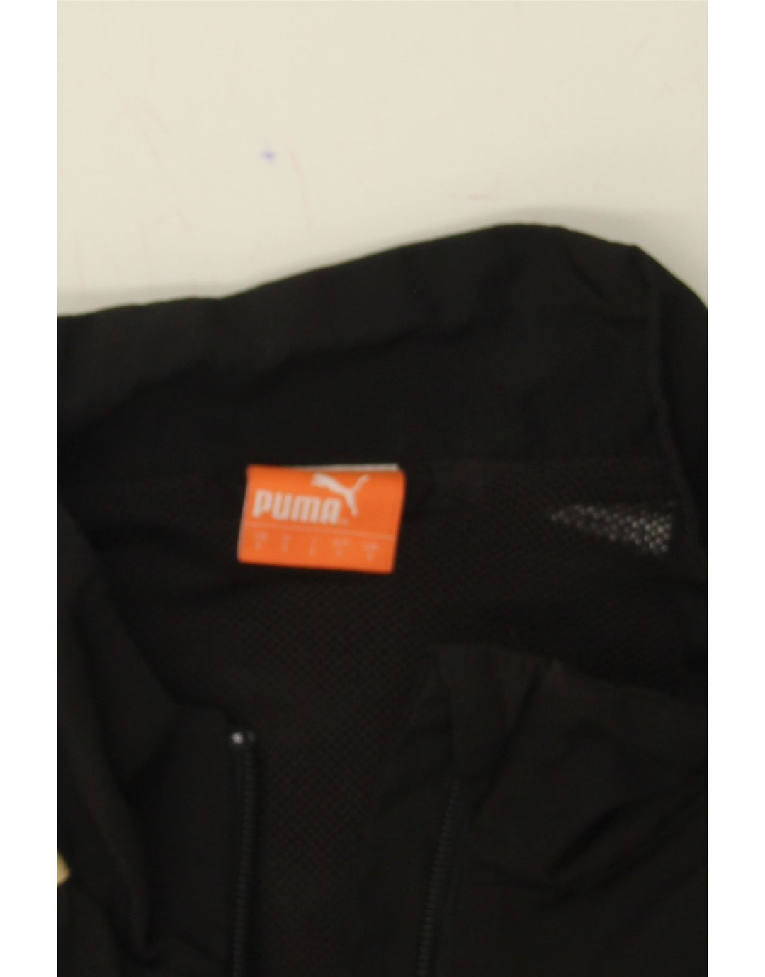 PUMA Mens Tracksuit Top Jacket Large Black Colourblock Polyester Vintage Puma and Second-Hand Puma from Messina Hembry 