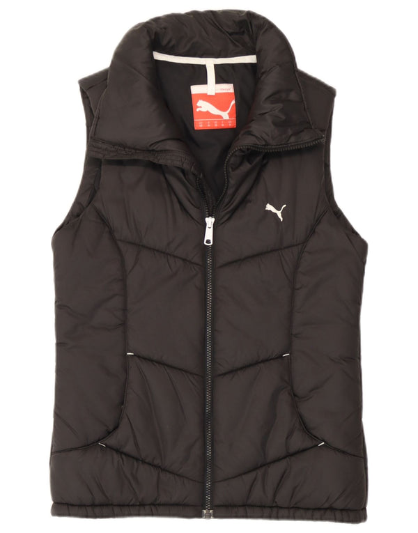 Женский утепленный жилет Puma UK 8, маленький черный, спортивный из полиамида