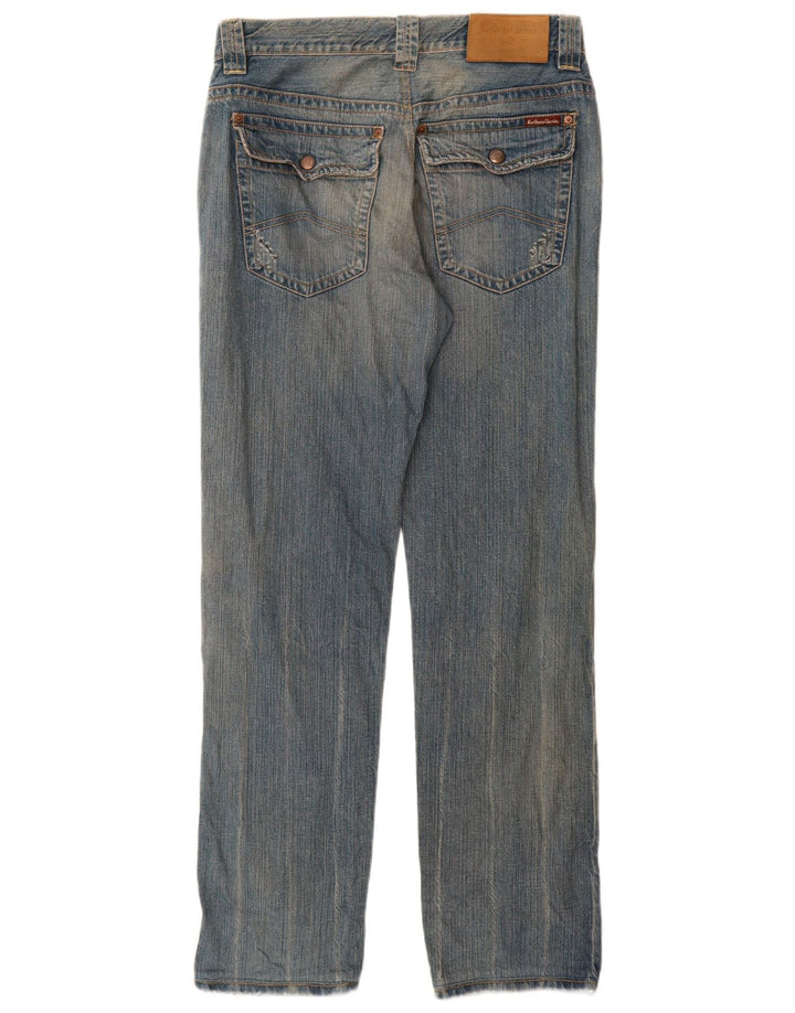 Мужские прямые джинсы Marlboro Classics W34 L32, синие, хлопок