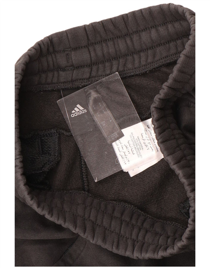 Мужские спортивные брюки Adidas для бега, маленькие серые хлопковые брюки с цветными блоками