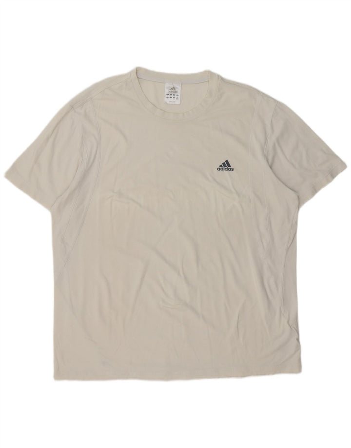 Мужская футболка Adidas Top 2XL, белый хлопок