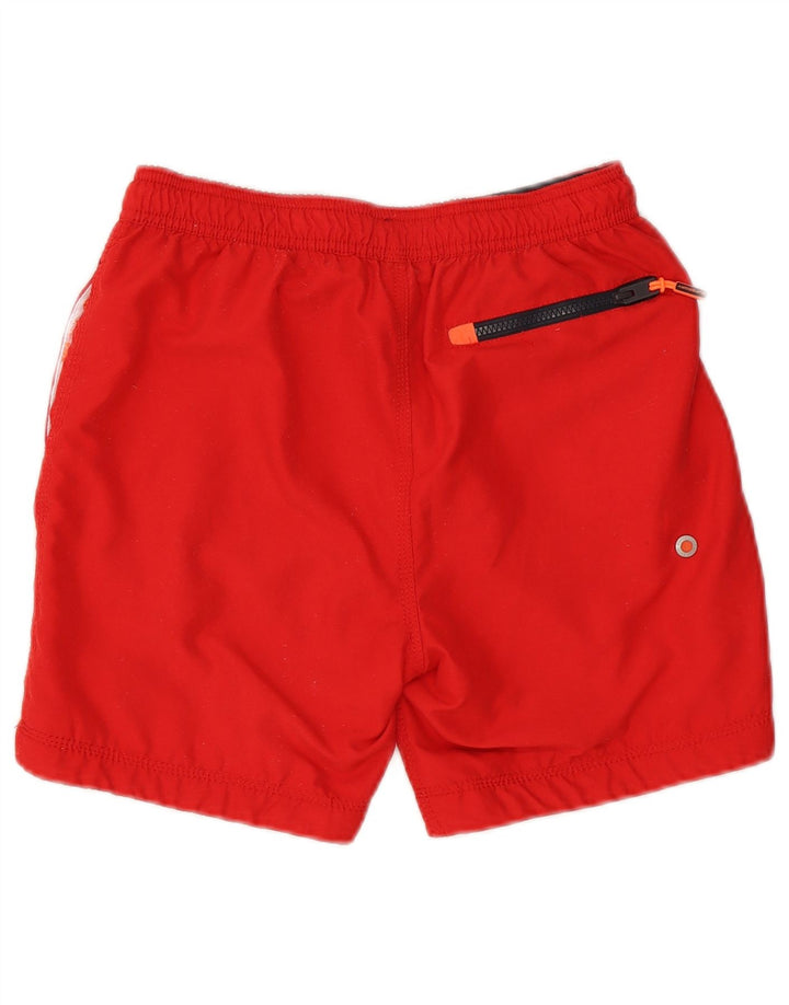 Мужские шорты для плавания Superdry с рисунком, маленькие красные, из полиэстера