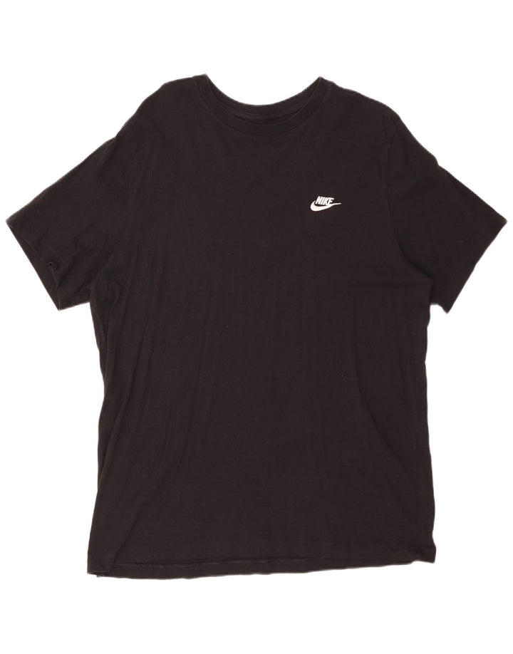Мужская футболка NIKE XL, черный хлопок