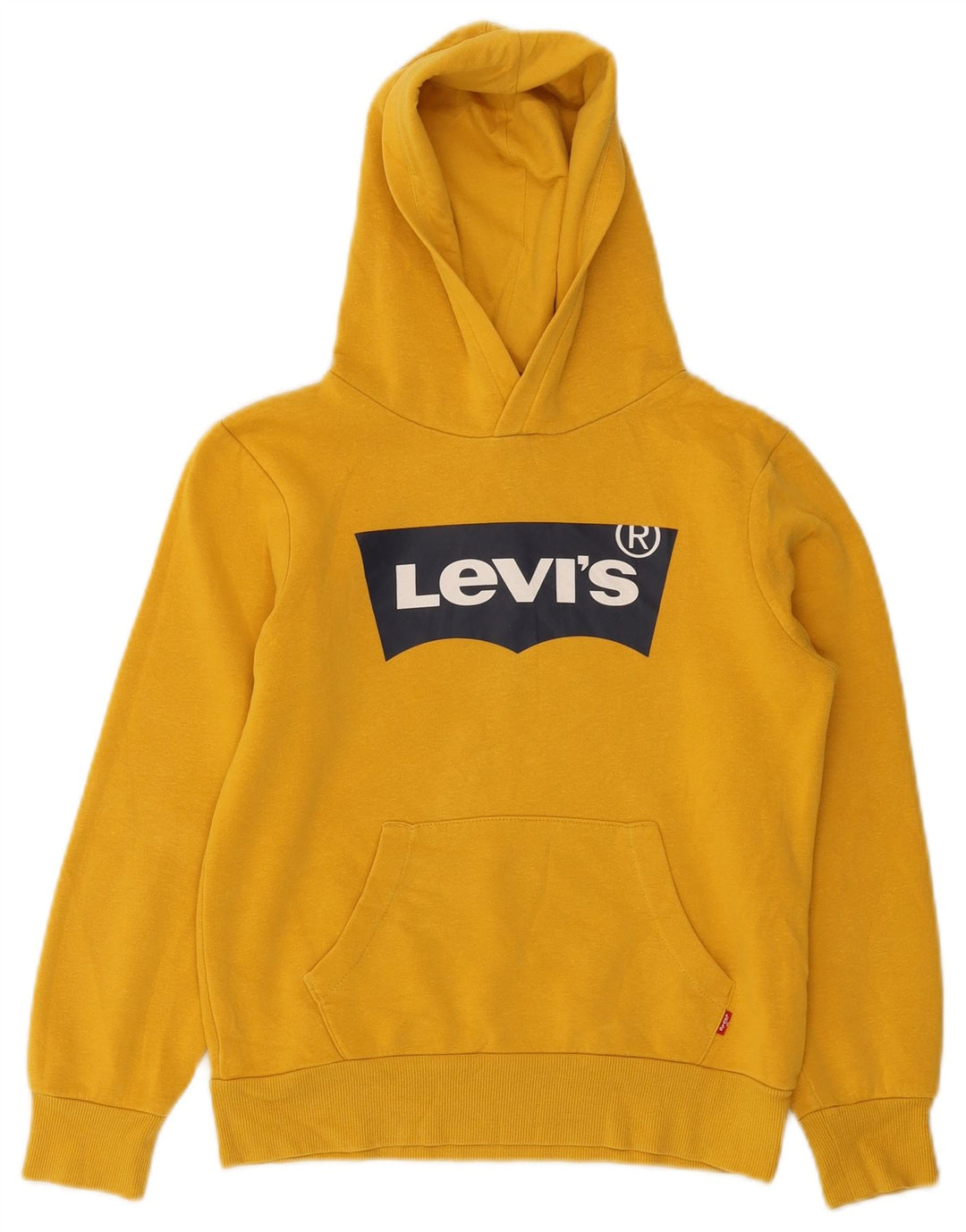 Джемпер с капюшоном Levi's для мальчиков 9-10 лет, желтый