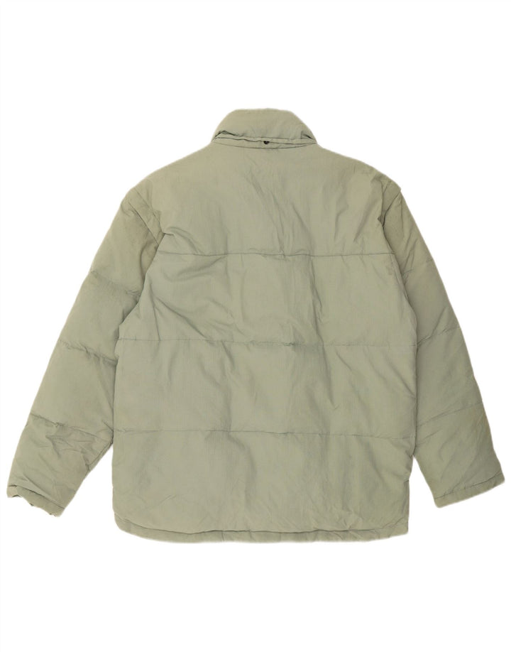 FILA Mens Padded Jacket UK 36 Small Green Polyamide