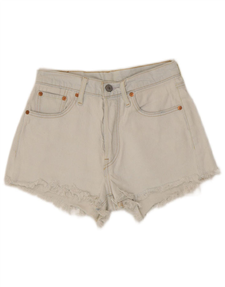 Женские джинсовые шорты Levi's 501 W25 XS, синие, хлопок