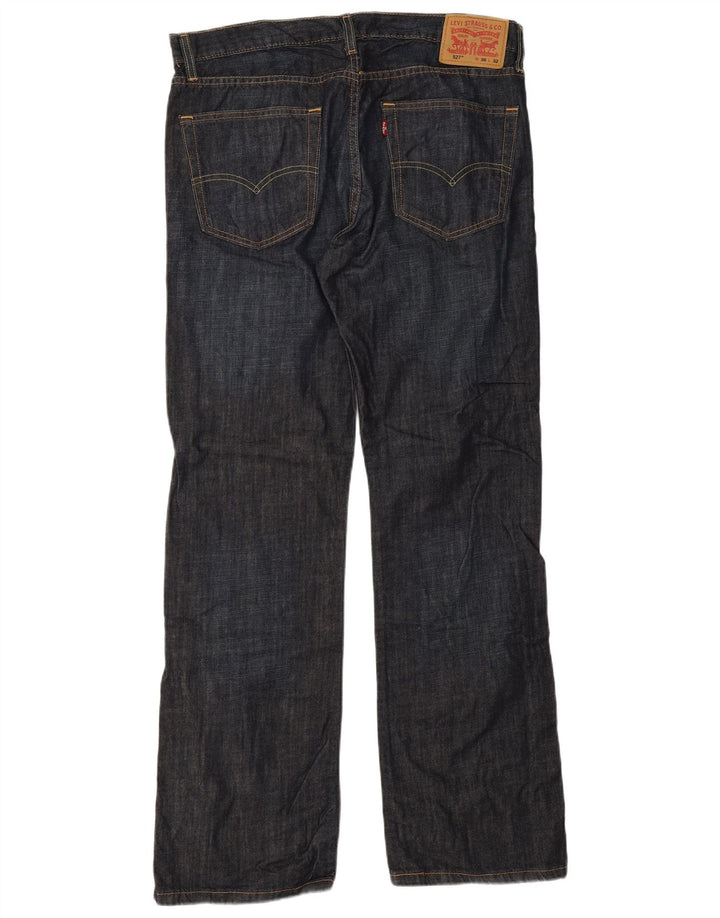 Мужские джинсы Levi's 527 Bootcut W36 L32 Темно-синие, хлопок