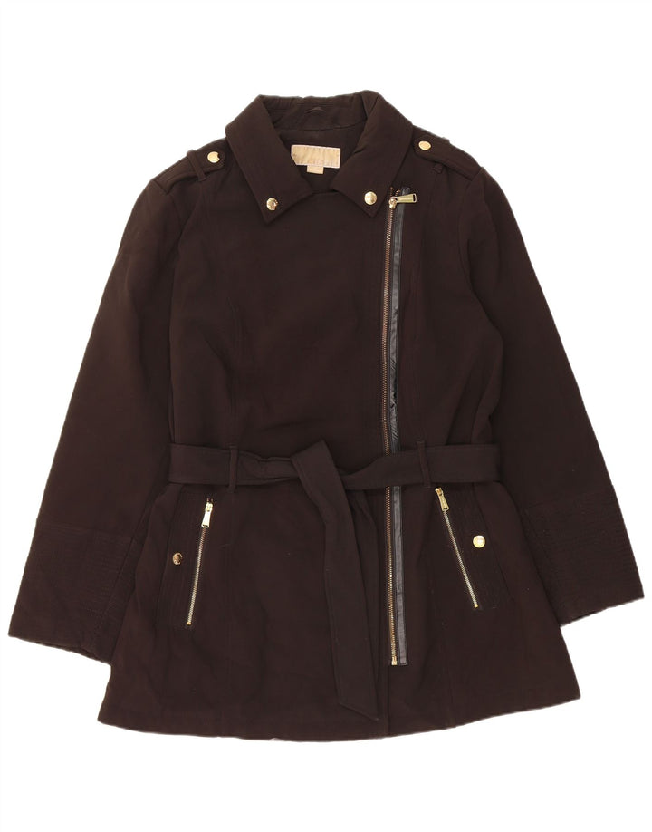 Женская куртка в стиле милитари Michael Kors UK 18 XL, черный полиэстер