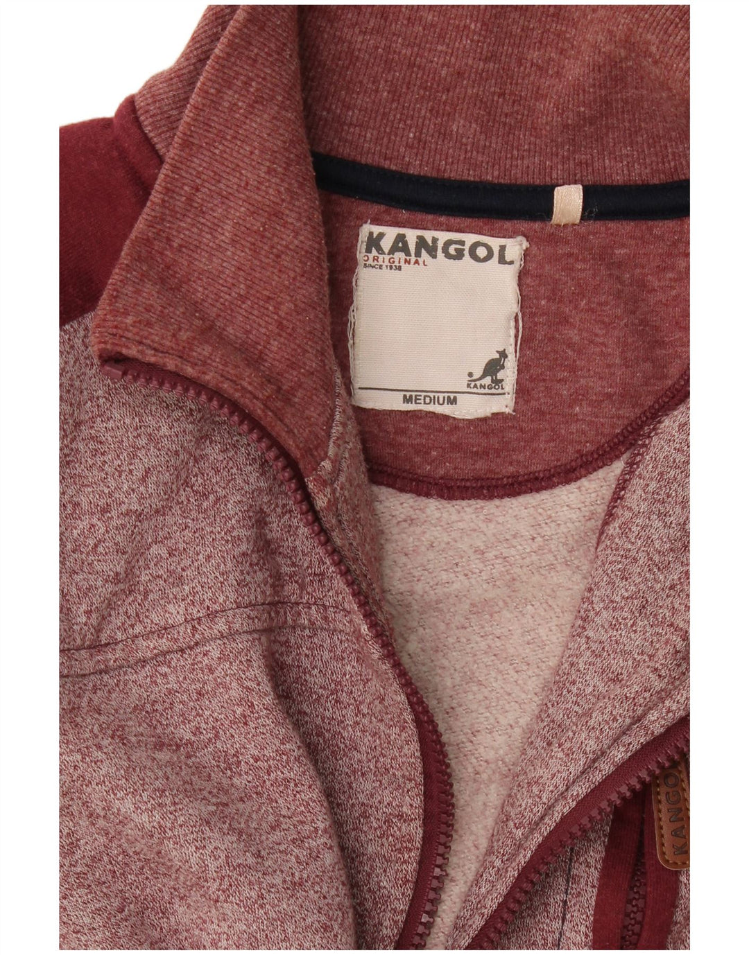 Мужской спортивный костюм Kangol, верхняя куртка, средний бордовый