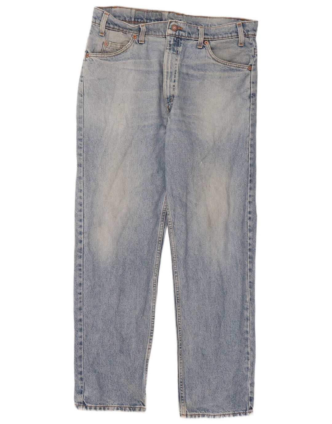Мужские прямые джинсы Levi's 505 W36 L30 синие, хлопок