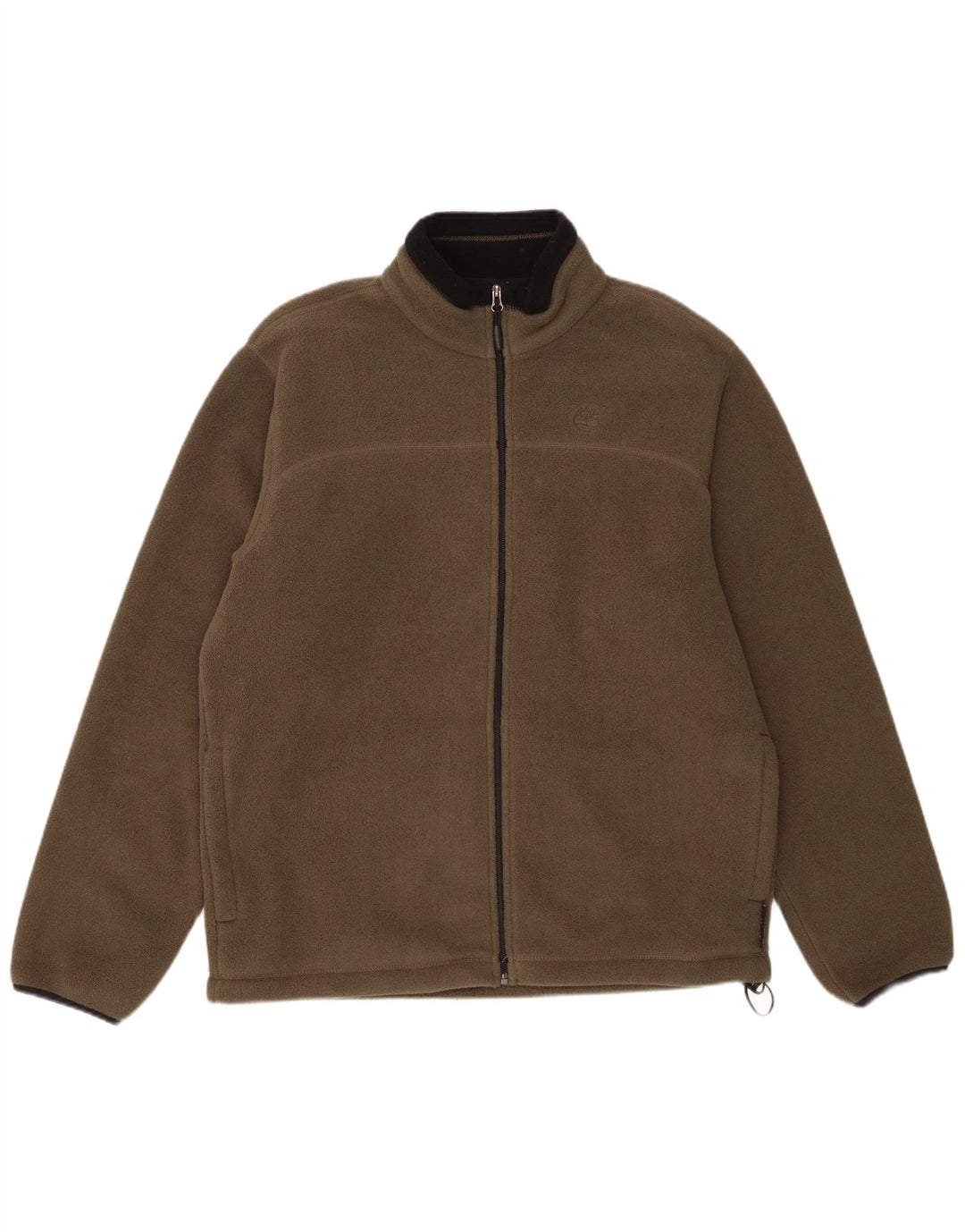 Мужская флисовая куртка Timberland UK 40, большой цвет хаки, полиэстер