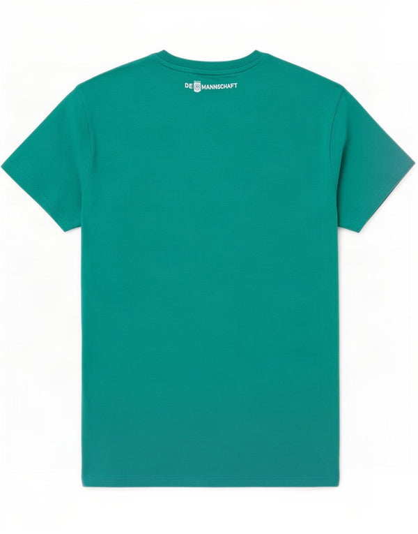 Adidas Мужская футболка Deutscher Fussball Bund Top XL Бирюзовый хлопок
