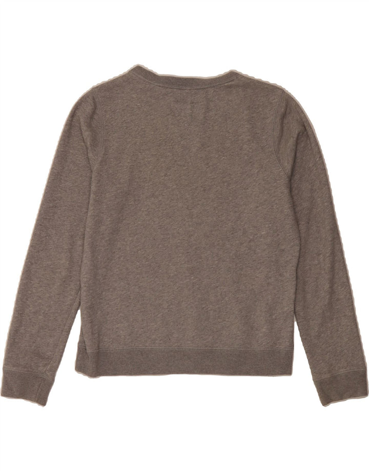 JACK WILLS Womens Oversized Graphic Sweatshirt Jumper UK 10 Small  Grey Vintage Jack Wills and Second-Hand Jack Wills from Messina Hembry 