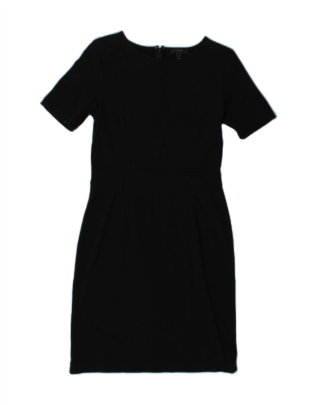 J. CREW Womens Sheath Dress US 6 Medium Black Cotton Vintage J. Crew and Second-Hand J. Crew from Messina Hembry 