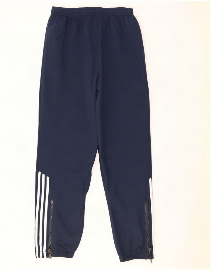 Мужские спортивные брюки Adidas Joggers среднего размера, темно-синие, полиэстер