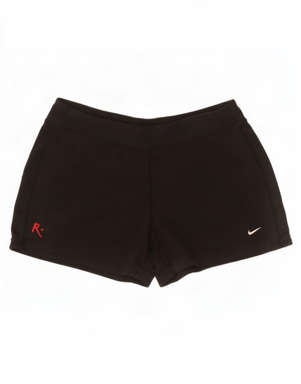 Женские спортивные шорты Nike Dri Fit UK 16/18, большие черные, полиэстер