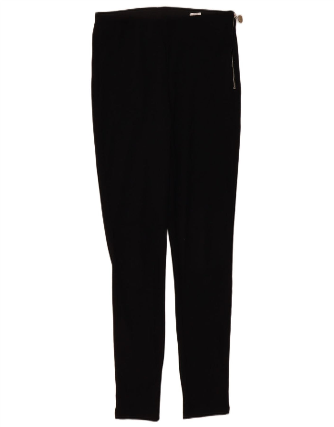 Женские повседневные брюки скинни Zara Medium W28 L28, черные, полиэстер