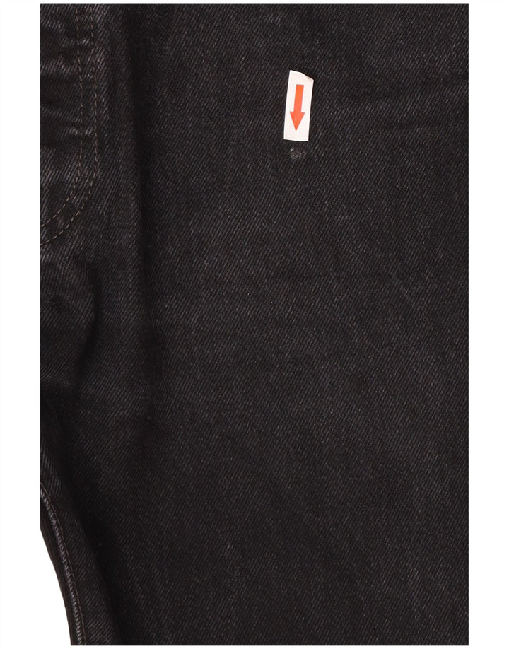 Мужские прямые джинсы Levi's 501 W34 L32, черный хлопок