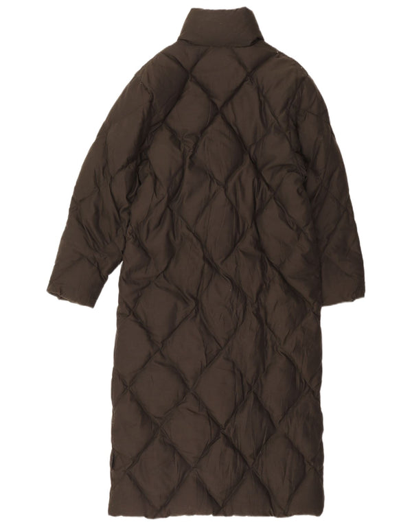 Женское удлиненное стеганое пальто Sergio Tacchini UK 6 XS, зеленый полиэстер