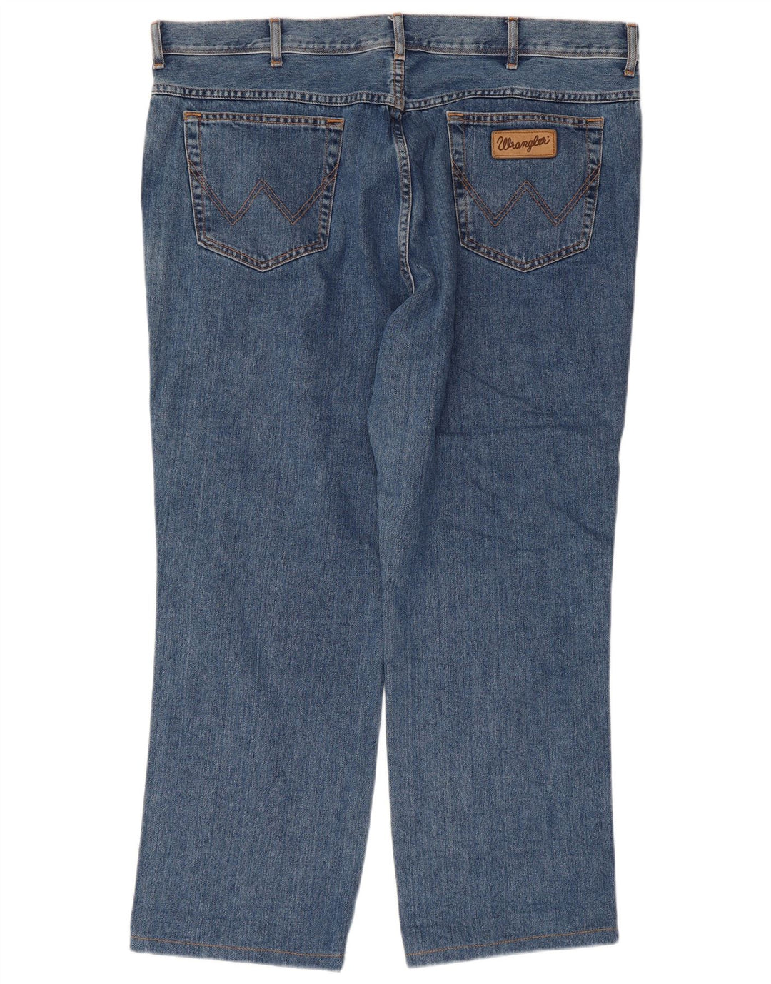 Мужские прямые джинсы Wrangler Texas W42 L28, синий хлопок