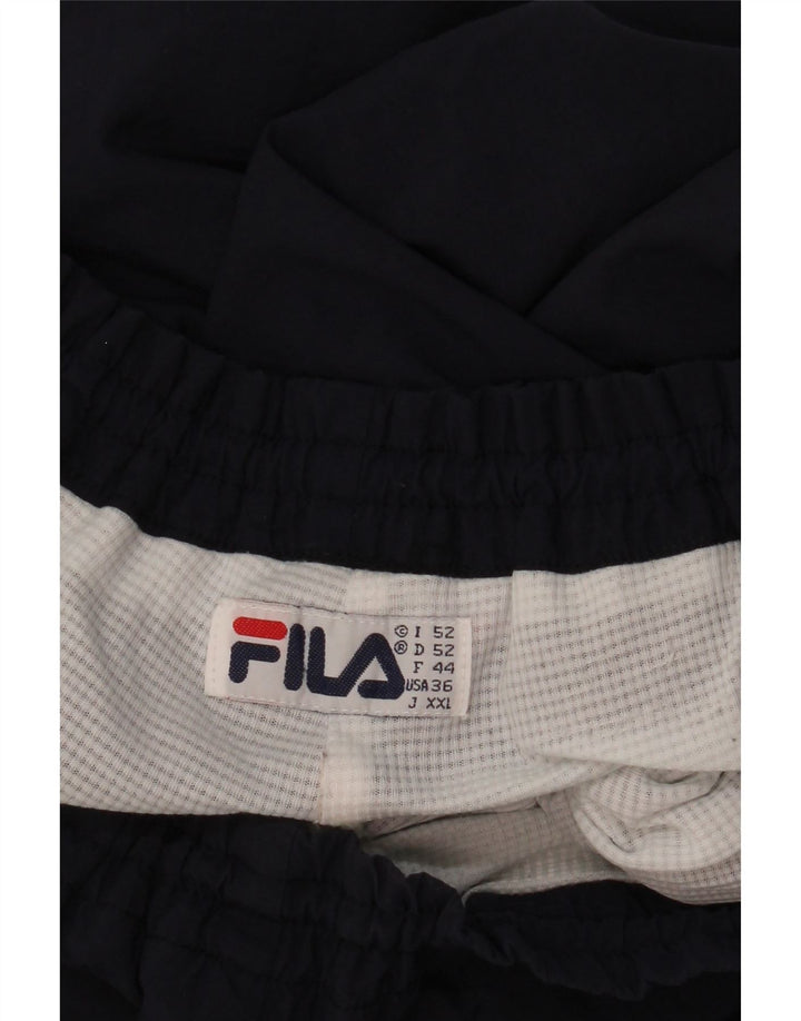 Fila Мужские спортивные брюки Джоггеры IT 52 Большие Темно-Синие