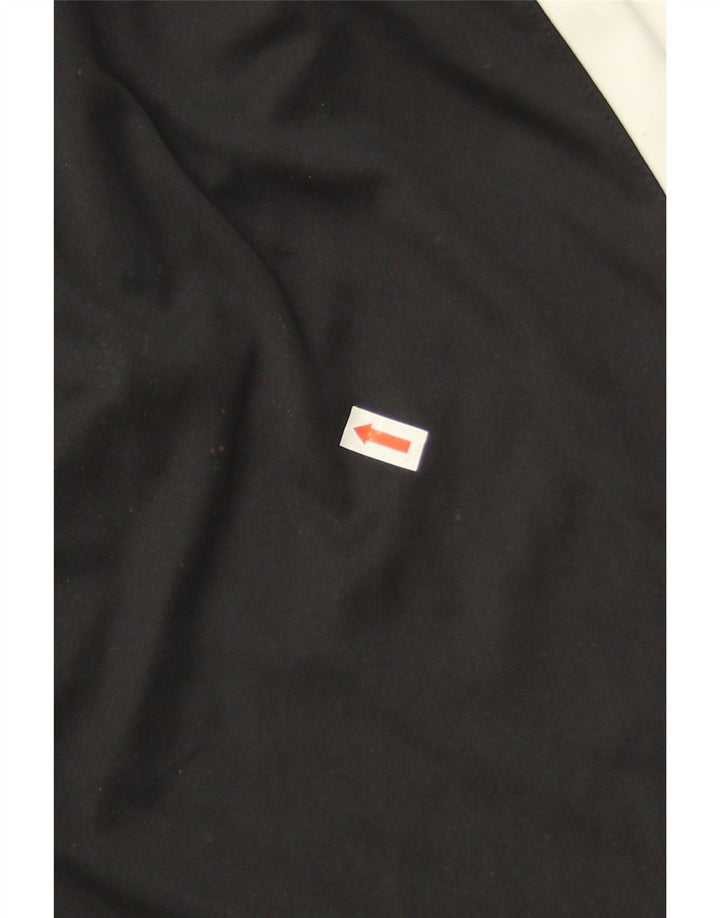 Мужские спортивные шорты Nike Dri Fit, большие черные полиэстер с цветными блоками