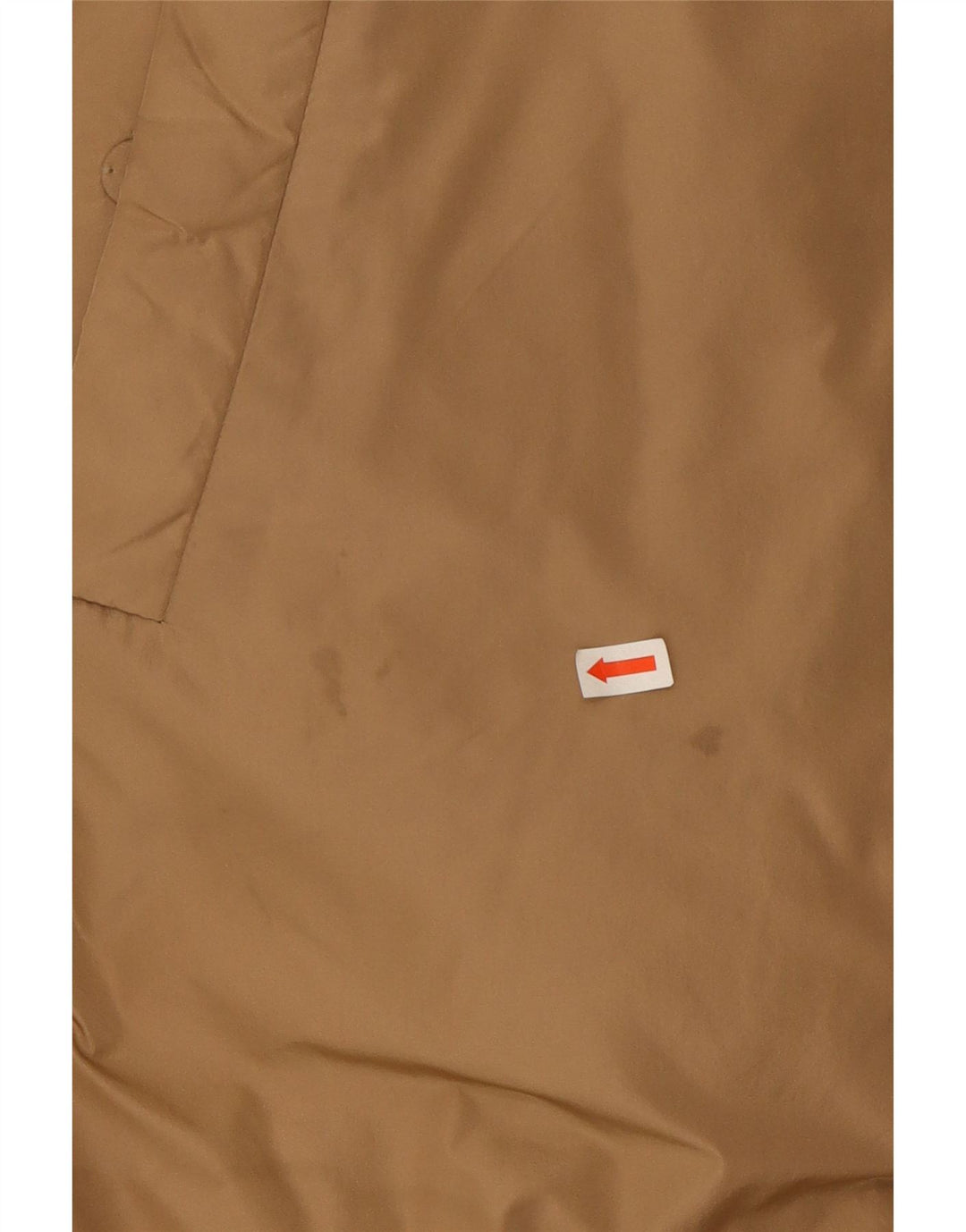 Женское двустороннее стеганое пальто с капюшоном Max Mara UK 10, маленькое бежевое из полиамида