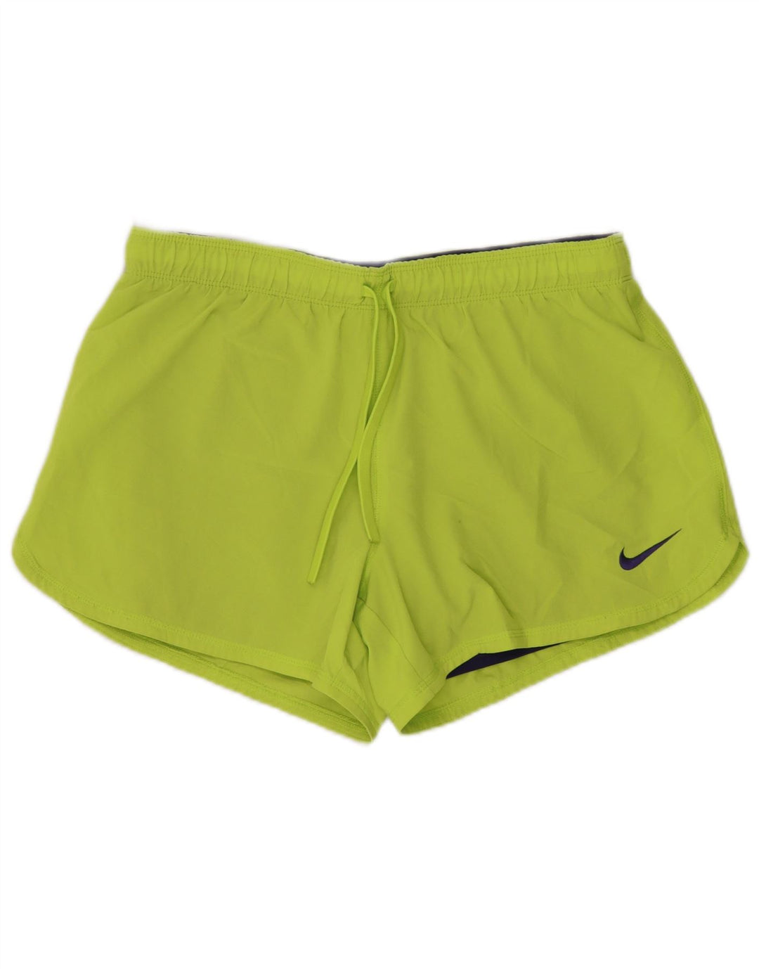 Женские спортивные шорты NIKE Dri Fit UK 10, маленькие зеленые, полиэстер