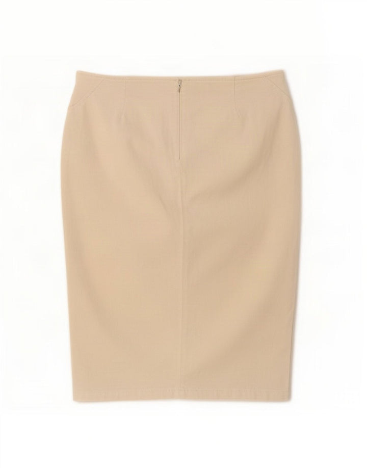 Женская юбка-карандаш Armani IT 44 Medium W30 Белый хлопок