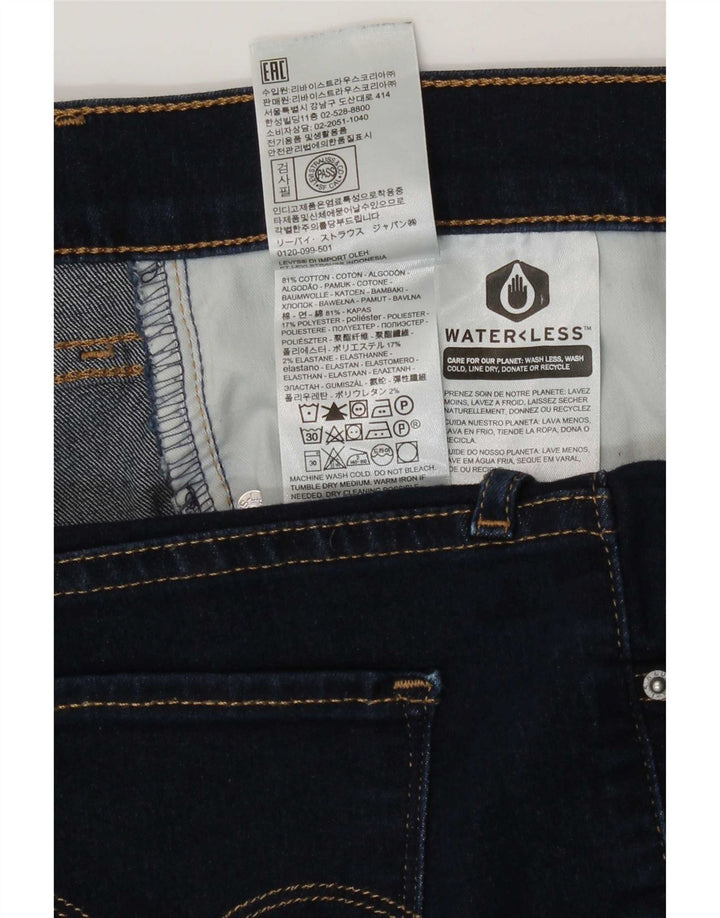 Женские джинсы Levi's 312 Shaping Slim W31 L30, темно-синие, хлопок
