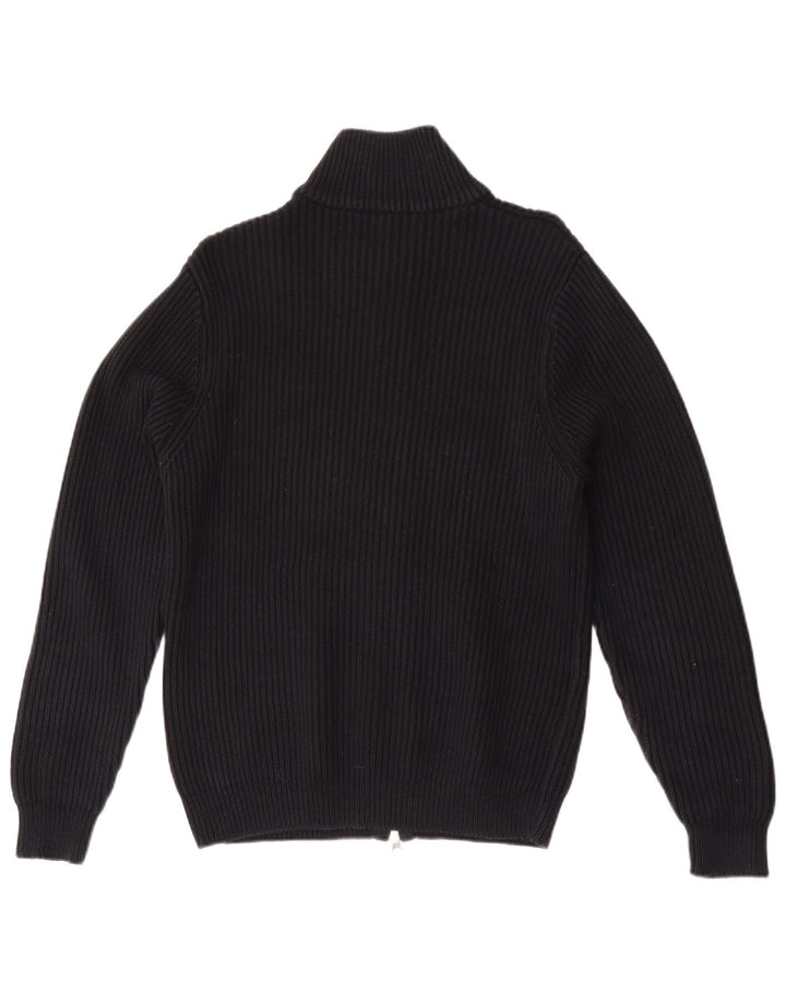 Мужской кардиган Fred Perry, средний черный хлопковый свитер