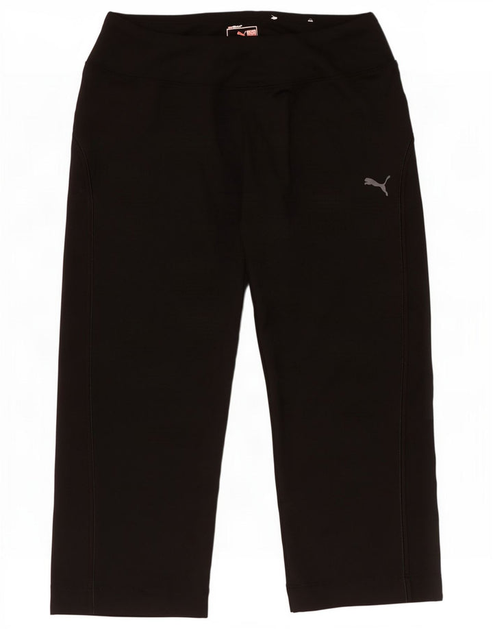 Женские спортивные брюки-капри Puma UK 8, маленькие черные