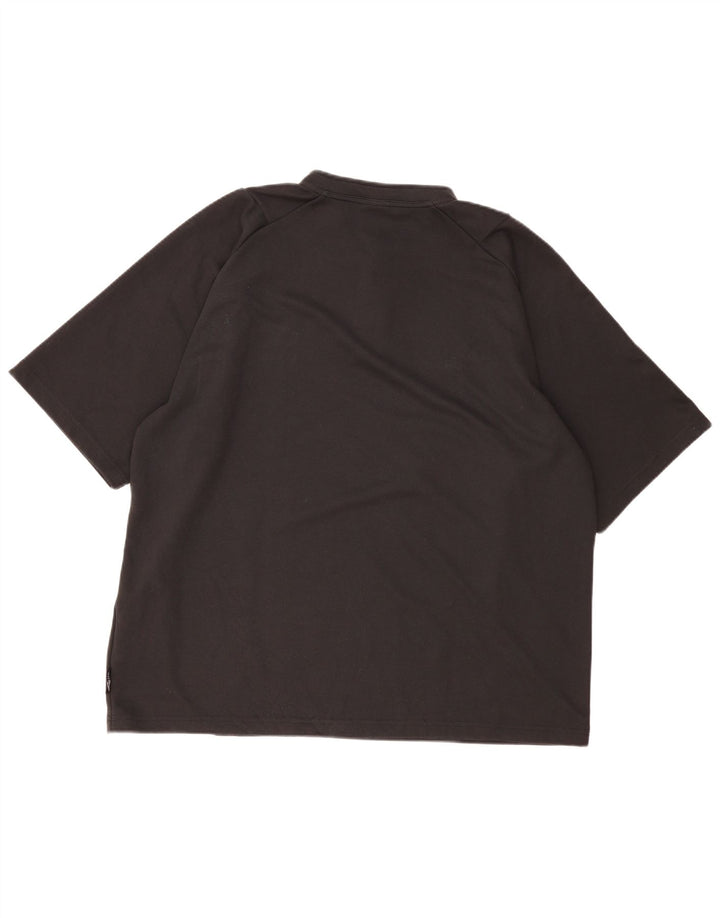 Мужская футболка Adidas All Blacks с рисунком 2XL, черный полиэстер
